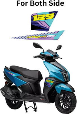 Grayfixx Sticker & Decal for Scooter(Multicolor)