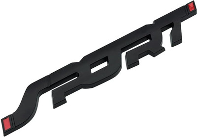 YANCI Emblem for Car & Bike(Black)
