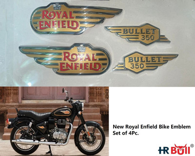 HRBull Sticker & Decal for Bike(Multicolor)