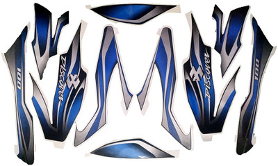 Dateen Sticker & Decal for Bike(Multicolor)