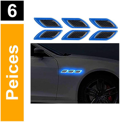 Allure Auto Sticker & Decal for Car & Bike(Blue)