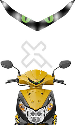 Grayfixx Sticker & Decal for Scooter(Green)