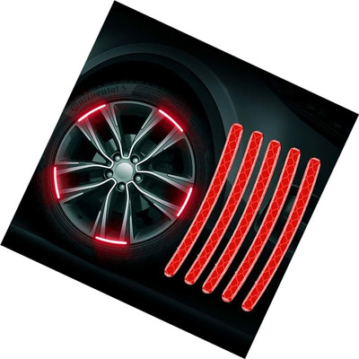 aksmit Sticker & Decal for Car & Bike(Red)