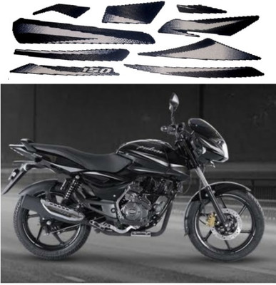 BR BULL Sticker & Decal for Bike(Grey, Black)