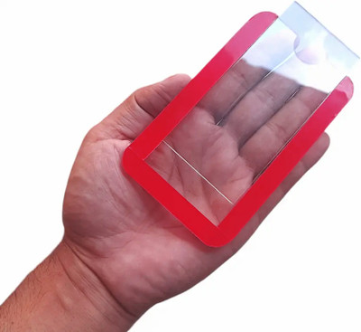 CB Track Fastag for Car(Red, Transparent)