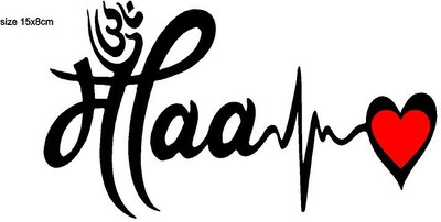 AVSARACHNA Sticker & Decal for Car & Bike(Black)