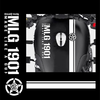 STANDARD Sticker & Decal for Bike(White)