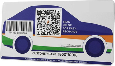 NH360 Solutions Fastag for Car(Blue)