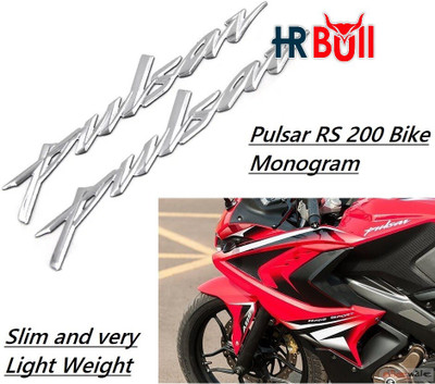 HRBull Emblem for Bike(Silver)