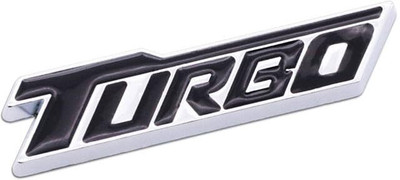 AutoBizarre Emblem for Car & Bike(Black, Silver)