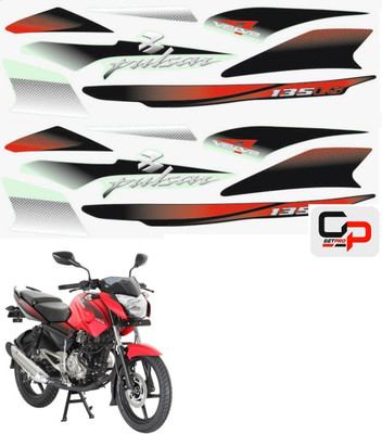 GANNET Sticker & Decal for Bike(Red)
