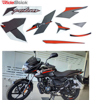 RideStick Sticker & Decal for Bike(Multicolor)