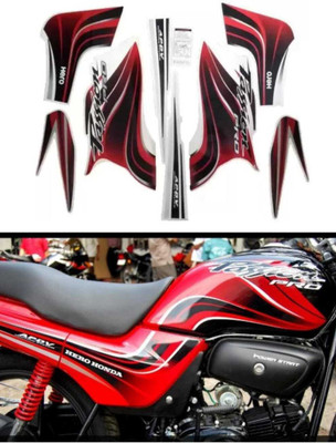 GANNET Sticker & Decal for Bike(Red)