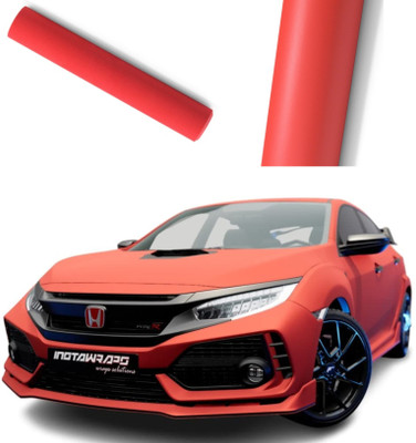 Vinylzone Wrap for Car & Bike(Red)