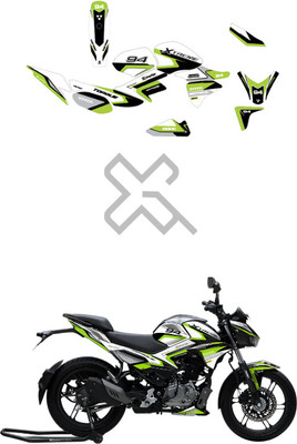 Grayfixx Sticker & Decal for Bike(Multicolor)