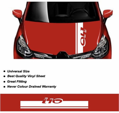 STANDARD Sticker & Decal for Car(White)