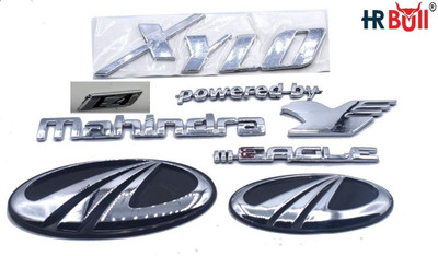HRBull Emblem for Car(Silver)