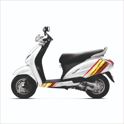 ShipShape Sticker & Decal for Scooter(Multicolor)