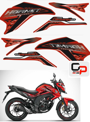 GetPro Sticker & Decal for Bike(Red)