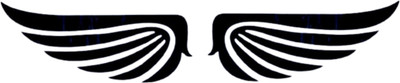 PASTORE Sticker & Decal for Car & Bike(Black)