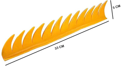 waytwogmart Helmet Mohawk for Bike(Orange)