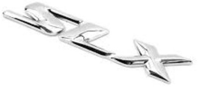 Automopix Emblem for Car(Silver)