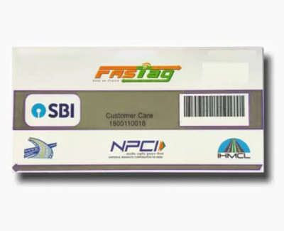 OMNIFANCEYSTORE Fastag for Car(White)
