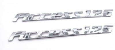 Digital Craft Emblem for Bike(Silver)
