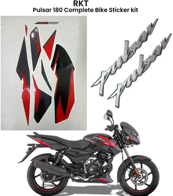 RKT Sticker & Decal for Bike(Red, Black, Multicolor)
