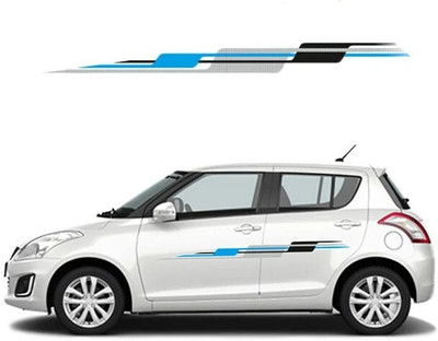 AutoDecals Sticker & Decal for Car(Blue, Black, Multicolor)