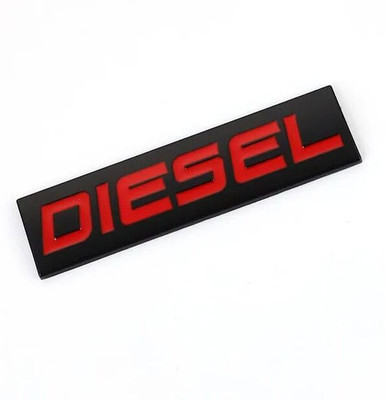 AutoBizarre Emblem for Car & Bike(Black, Red)