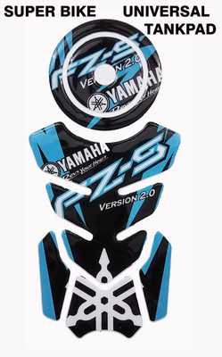 A1GRAPHIX Emblem for Bike(Multicolor)