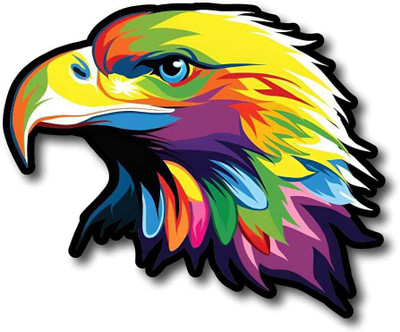 Pawan Sticker & Decal for Car & Bike(Multicolor)
