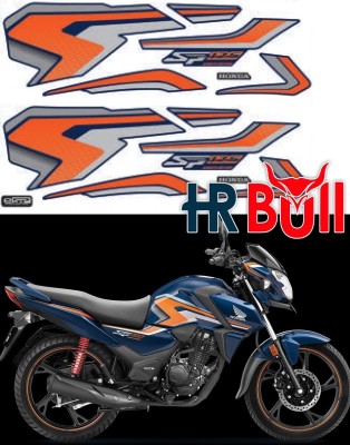 HRBull Sticker & Decal for Bike(Multicolor)