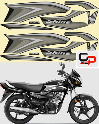 GetPro Sticker & Decal for Bike(Gold)