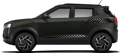 Ide Autoworks Sticker & Decal for Car(Green)