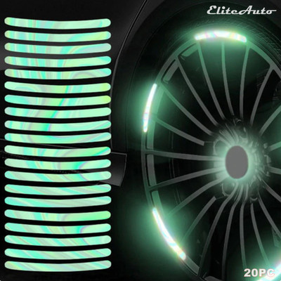 EliteAuto Sticker & Decal for Car & Bike(Multicolor)