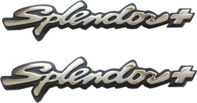 Digital Craft Emblem for Bike(Silver)