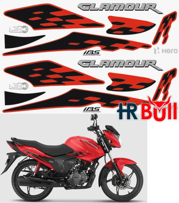 HRBull Sticker & Decal for Bike(Multicolor)