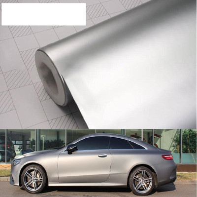 SUPERFAB Wrap for Car & Bike(Silver)