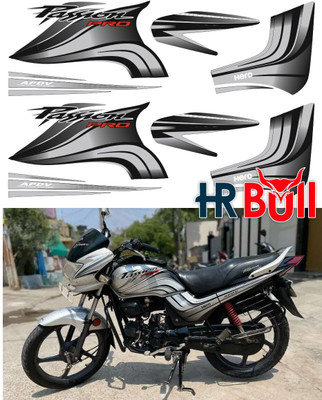 HRBull Sticker & Decal for Bike(Multicolor)