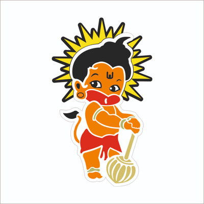 ShipShape Sticker & Decal for Bike(Multicolor)