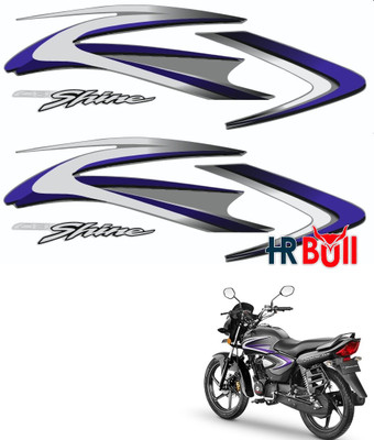 HRBull Sticker & Decal for Bike(Multicolor)