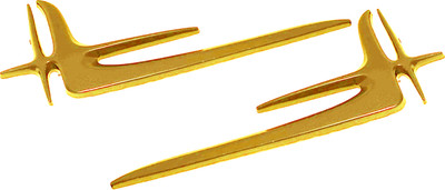 Genesis Emblem for Car & Bike(Gold)