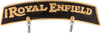 Thump Emblem for Bike(Black, Gold)