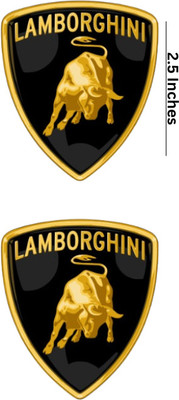 Multiarts Emblem for Car & Bike(Multicolor)