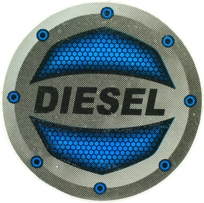Ovicart Sticker & Decal for Car(Blue, Black)