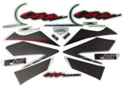 GANNET Sticker & Decal for Bike(Multicolor)