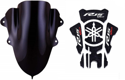 acube mart Sticker & Decal for Bike(Black)