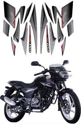 Ubee Sticker & Decal for Bike(Red, Black, Grey)